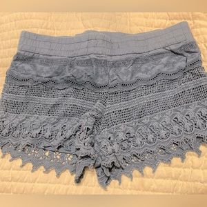 Blue shorts